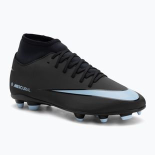 Men's football boots Nike Mercurial Superfly 10 Club FG/MG black/ice blue
