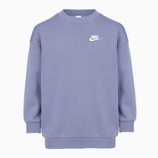 Children's sweatshirt Nike Sportswear Club Fleece world indigo/white