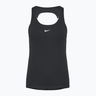 Women's training T-shirt Nike Pro Dri-Fit black/white