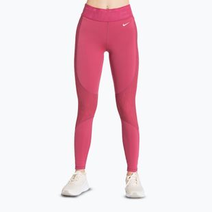 Women's training leggings Nike Pro High-Waisted sweet beet/white