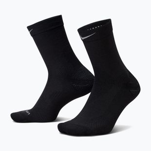 Socks Nike Running Lightweight Wool Crew black/dark smoke grey