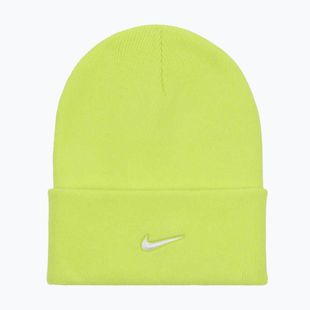 Winter hat Nike Peak Swoosh Beanie cyber/white