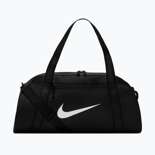 Women's training bag Nike Gym Club 24 l black/black/white
