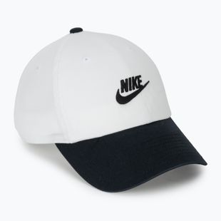 Baseball cap Nike Club Unstructured Futura Wash white/black/black