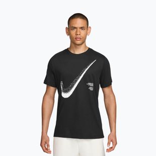 Men's training T-shirt Nike HBR Dri-FIT black/white