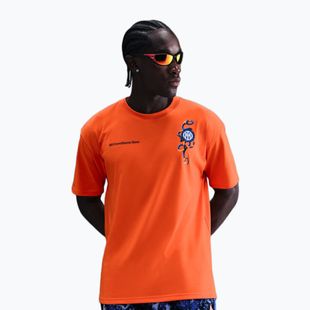 Men's football T-shirt Nike Inter Milan safety orange