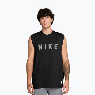 Men's T-shirt Nike Athletic Club Dri-Fit black/black