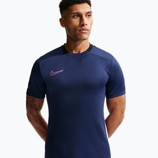 Men's football T-shirt Nike Academy Dri-Fit blue void/black/white/pinksicle