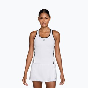 Women's tennis shirt Nike Advantage Dri-Fit Tank white/black