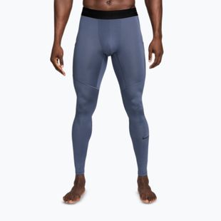 Men's training leggings Nike Pro Dri-Fit Tight Fitness diffused blue/black