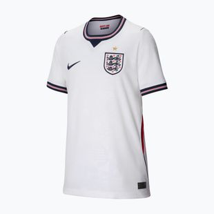 Children's football shirt Nike England 2026 Stadium Home white/speed red/obsidian/obsidian
