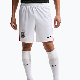 Men's football shorts Nike England 2026 Stadium Home Soccer Replica white/speed red/obsidian/obsidian