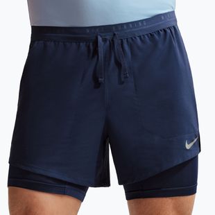 Men's running shorts Nike Stride Dri-Fit Hybrid 5" midnight navy