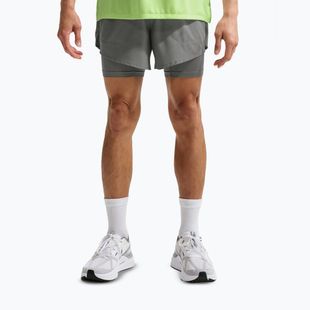 Men's running shorts Nike Stride Dri-Fit Hybrid 5" smoke grey