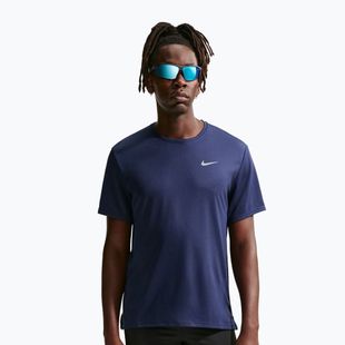 Men's running top Nike Miler Dri-Fit UV midnight navy