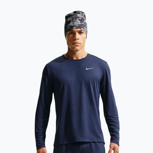 Men's running longsleeve Nike Miler Dri-Fit UV midnight navy