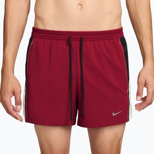 Men's running shorts Nike Retro Dri-Fit Brief-Lined 4" team crimson/black