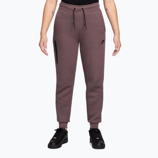 Women's trousers Nike Sportswear Tech Fleece Mid-Rise tattoo/black