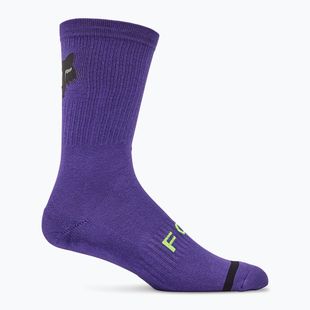 Men's Fox Racing 8 Defend Lunar SE grape socks