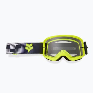 Fox Racing Main Collect grey/yellow/mirror cycling goggles