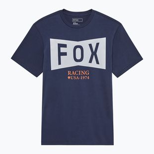 Fox Racing men's T-shirt Typeface midnight