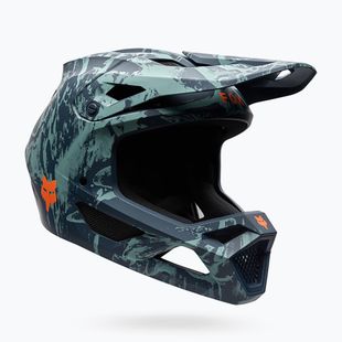 Bike helmet Fox Racing Rampage Img Print arctic blue