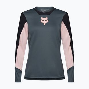 Women's cycling longsleeve Fox Racing Defend Creation LS deep cobalt