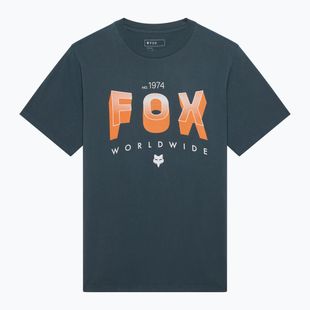 Men's T-shirt Fox Racing Block 195 Original deep cobalt