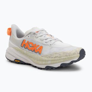 Men's running shoes HOKA Speedgoat 6 white/neon tangerine
