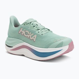 Women's running shoes HOKA Skyward X jadeite/dried rose