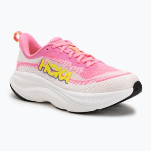 Women's running shoes HOKA Skyflow neon rose/neon hoka citrus
