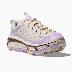 Shoes HOKA Mafate Three 2 Wordmark Alabaster/Iris Flower