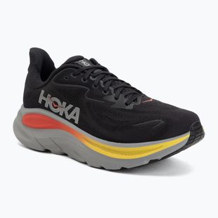 Men's running shoes HOKA Clifton 10 black/grey