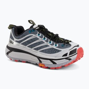 Shoes HOKA Mafate Three 2 Wordmark Ash Grey/Outer Orbit