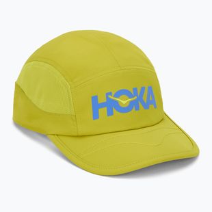 Baseball cap HOKA Run pea green