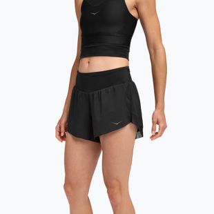 Women's running shorts HOKA Glide 4" black