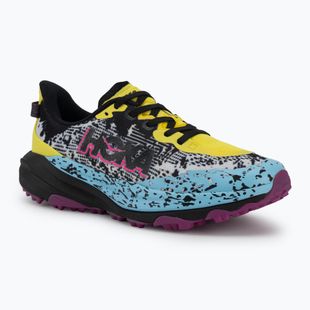 Children's running shoes HOKA Speedgoat 6 electric lemon/black