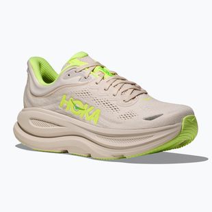 Men's running shoes HOKA Bondi 9 grout/neon yuzu