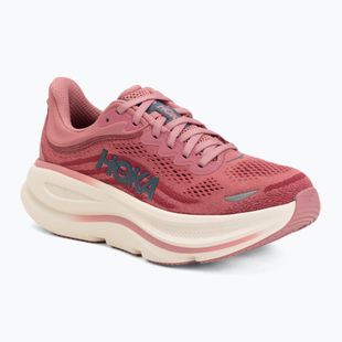 Women's running shoes HOKA Bondi 9 lingonberry/cranberry