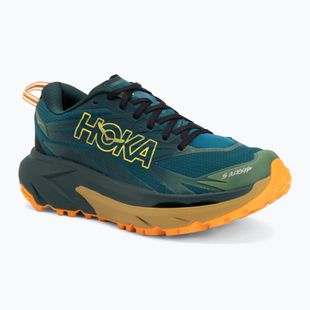 Men's running shoes HOKA Mafate 5 tidal wave/mustard seed