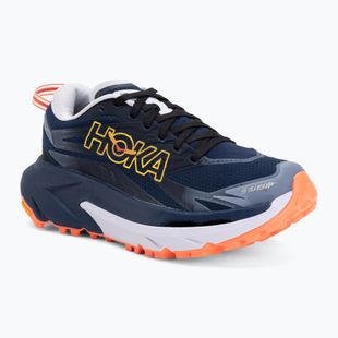 Women's running shoes HOKA Mafate 5 midnight blue/starlight glow