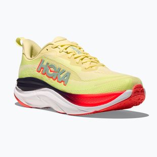 Women's running shoes HOKA Skyflow sunlight/neon yuzu