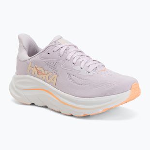 Women's running shoes HOKA Clifton 10 lilac cream/tangerine glow