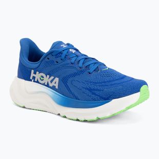 Men's running shoes HOKA Arahi 8 cobalt blue/neon green