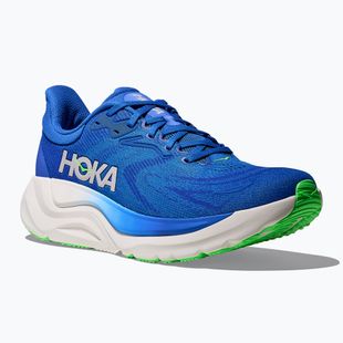 Men's running shoes HOKA Arahi 8 cobalt blue/neon green
