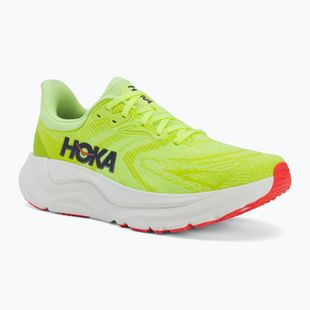 Men's running shoes HOKA Arahi 8 neon yuzu/neon flame