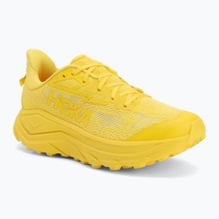 Men's running shoes HOKA Challenger 8 electric lemon/electric lemon