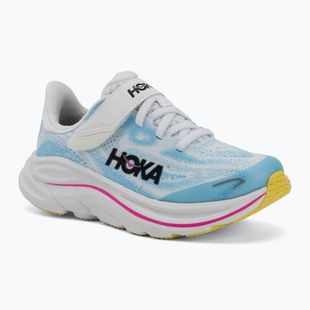 Children's running shoes HOKA Clifton 10 frost/soaring blue