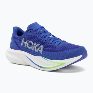 Men's running shoes HOKA Mach 7 cobalt blue/neon green