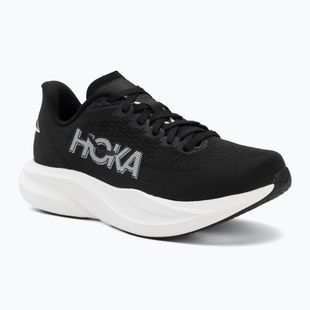 Women's running shoes HOKA Mach 7 black/white